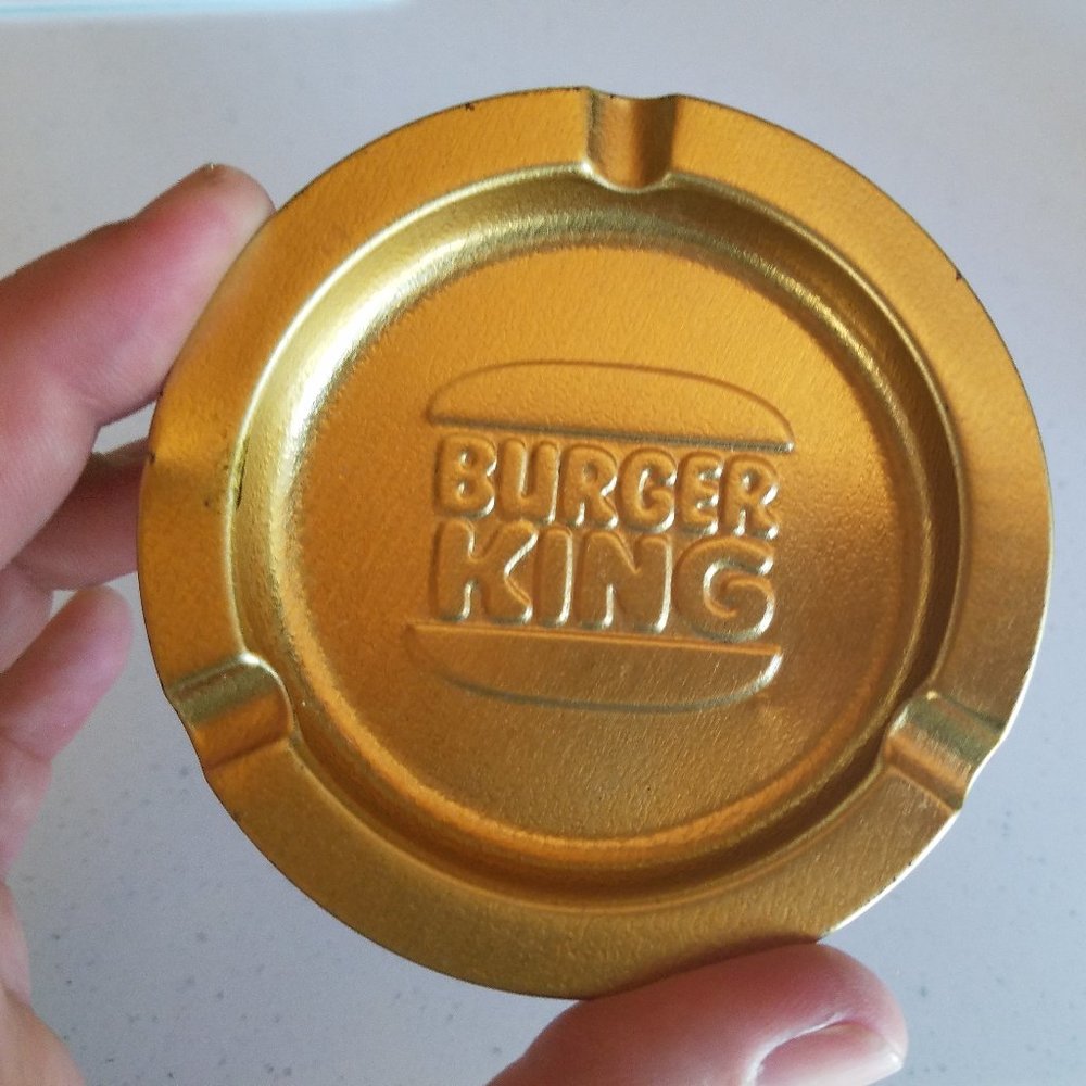 Vintage Burger King ashtray euc